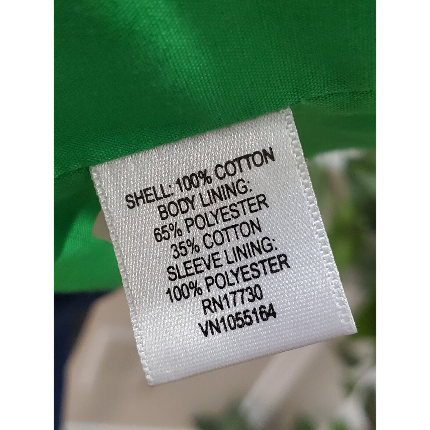 Isaac Mizrahi Women's Blue Cotton Double Breasted Long Sleeve Jacket Blazer 12