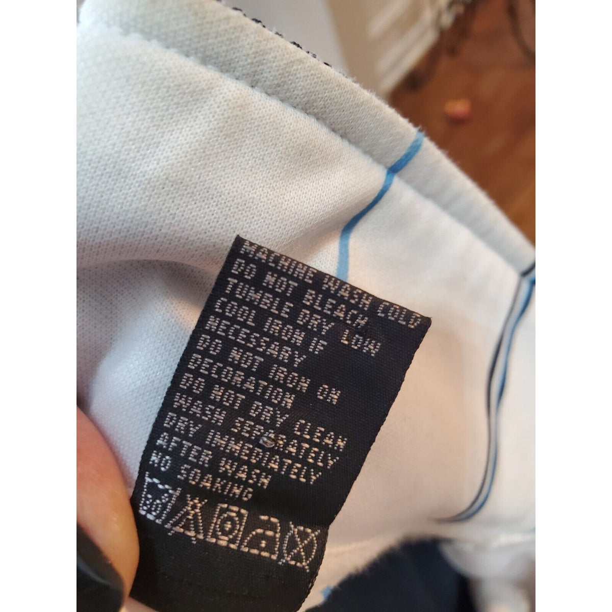enyce Mens White Striped Polyester Long Sleeve Full Zipper Track Jacket Size 3XL