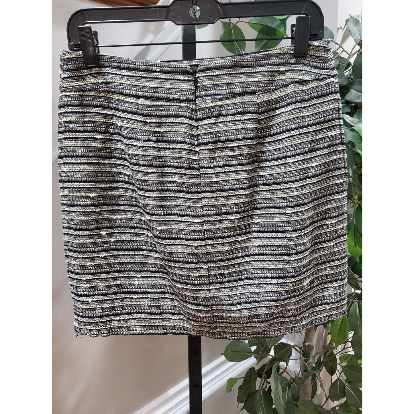 Mossimo Women's Gray Cotton Blend Casual Pencil & Straight Mini Skirt Size 6