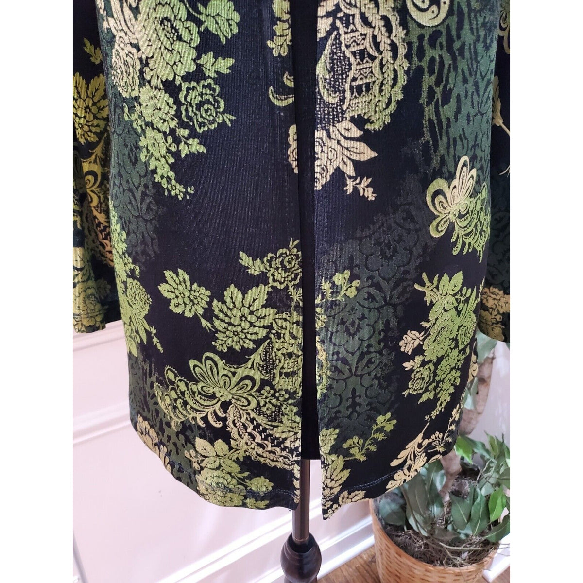 Choices Women's Multicolor Long Sleeve Dressy Tunic Shirt Top Blouse Size 1X