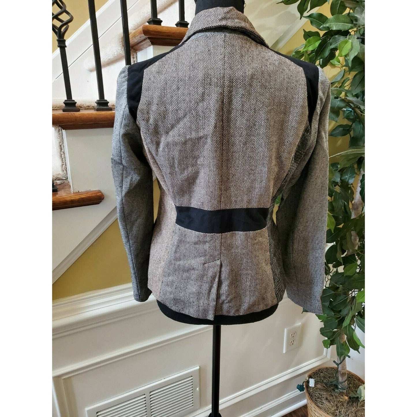 Athena Marie Blazer Wool Blend Blazer Womens Small