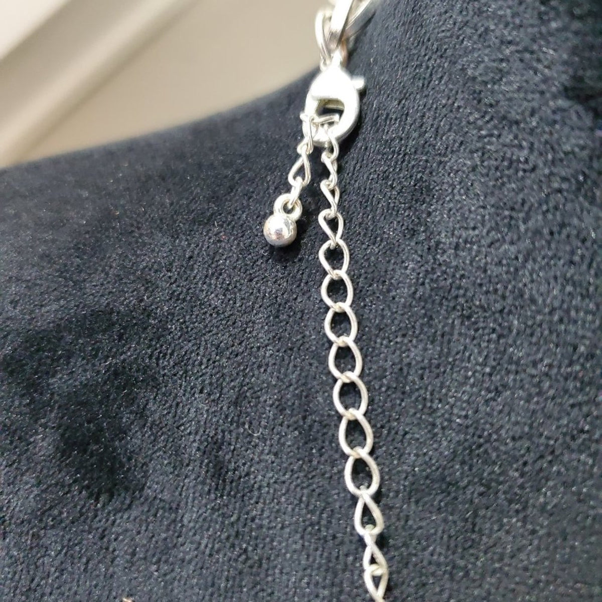 Women's Silver Tone Link Chain with Lobster Clasp Long Necklace