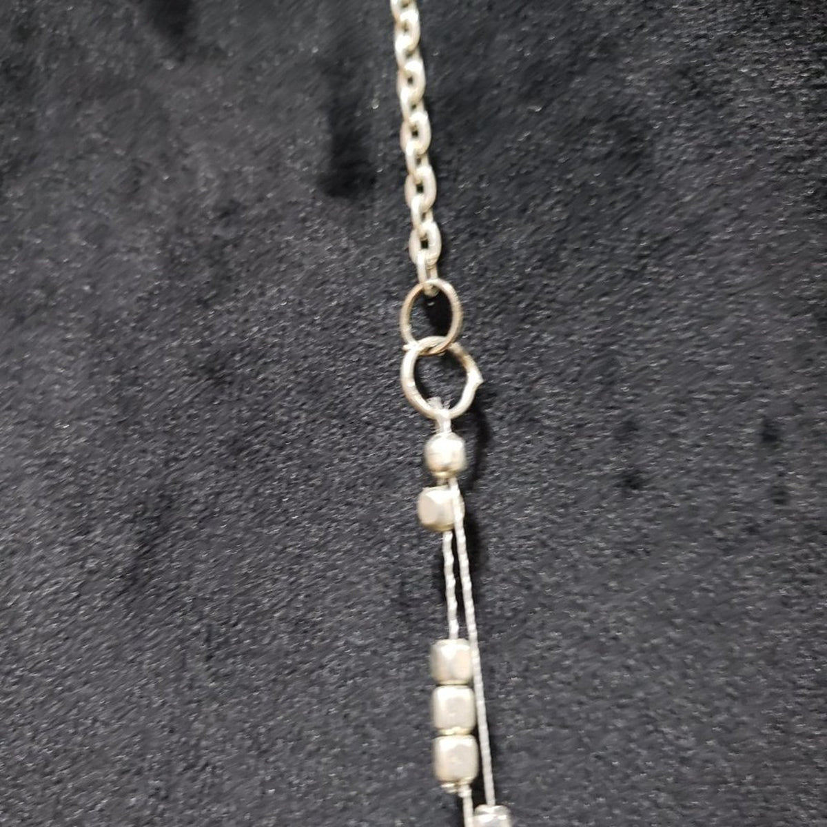 Women's Costume Jewelry Black Beaded Long Fashion Necklace