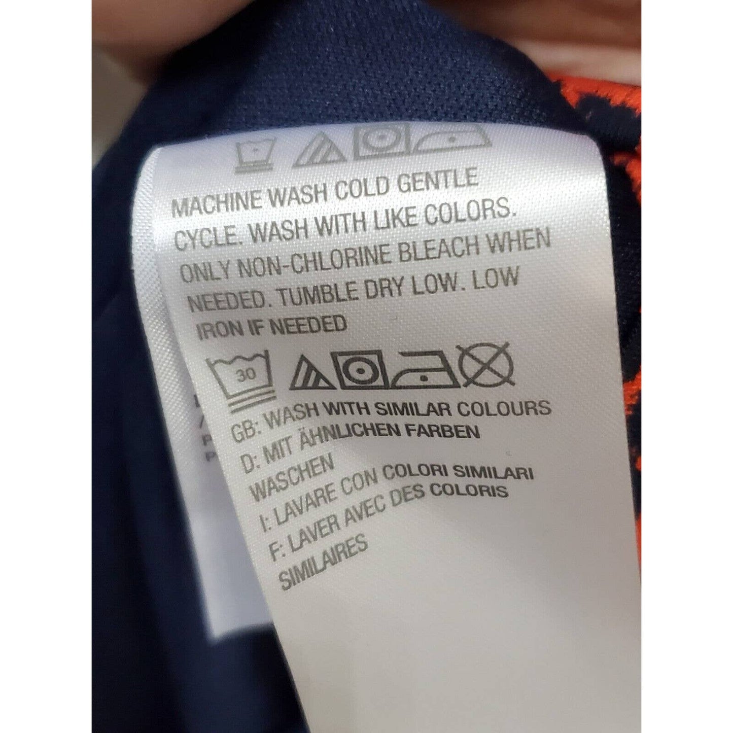 H By Halston Women's Orange Polyester Round Neck Sleeveless Knee Length Dress S