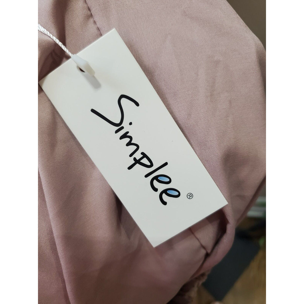 Simplee Womens Pink Elastic Waist Pleated Ruffle A-Line Mini Skirt Size Small