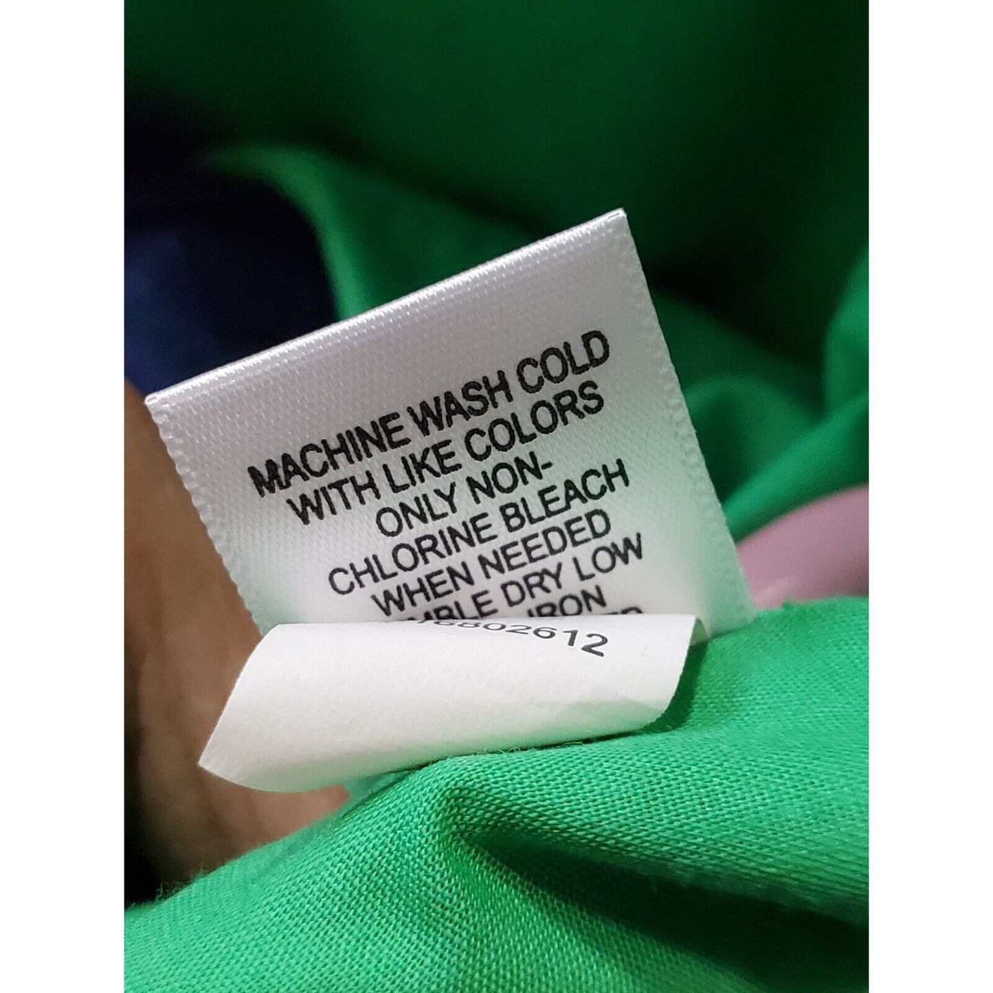 Isaac Mizrahi Women's Blue Cotton Double Breasted Long Sleeve Jacket Blazer 12