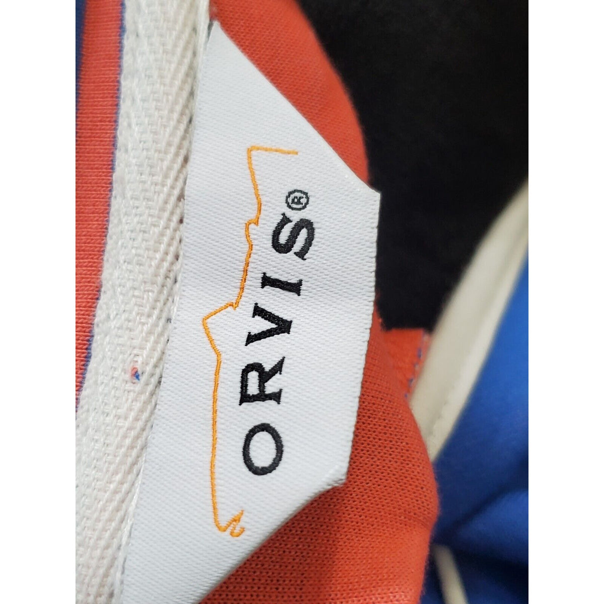 Orvis Womens Blue Polyester Sleeveless Full Zip Front Casual Jacket Vest Size XL