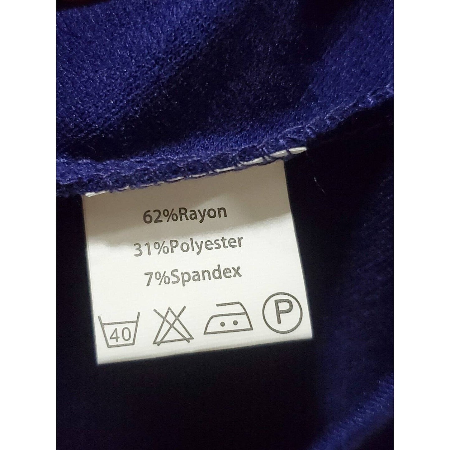 Mushare Women's Blue Rayon Halter Neck Sleeveless Knee Length Dress Size X-Small