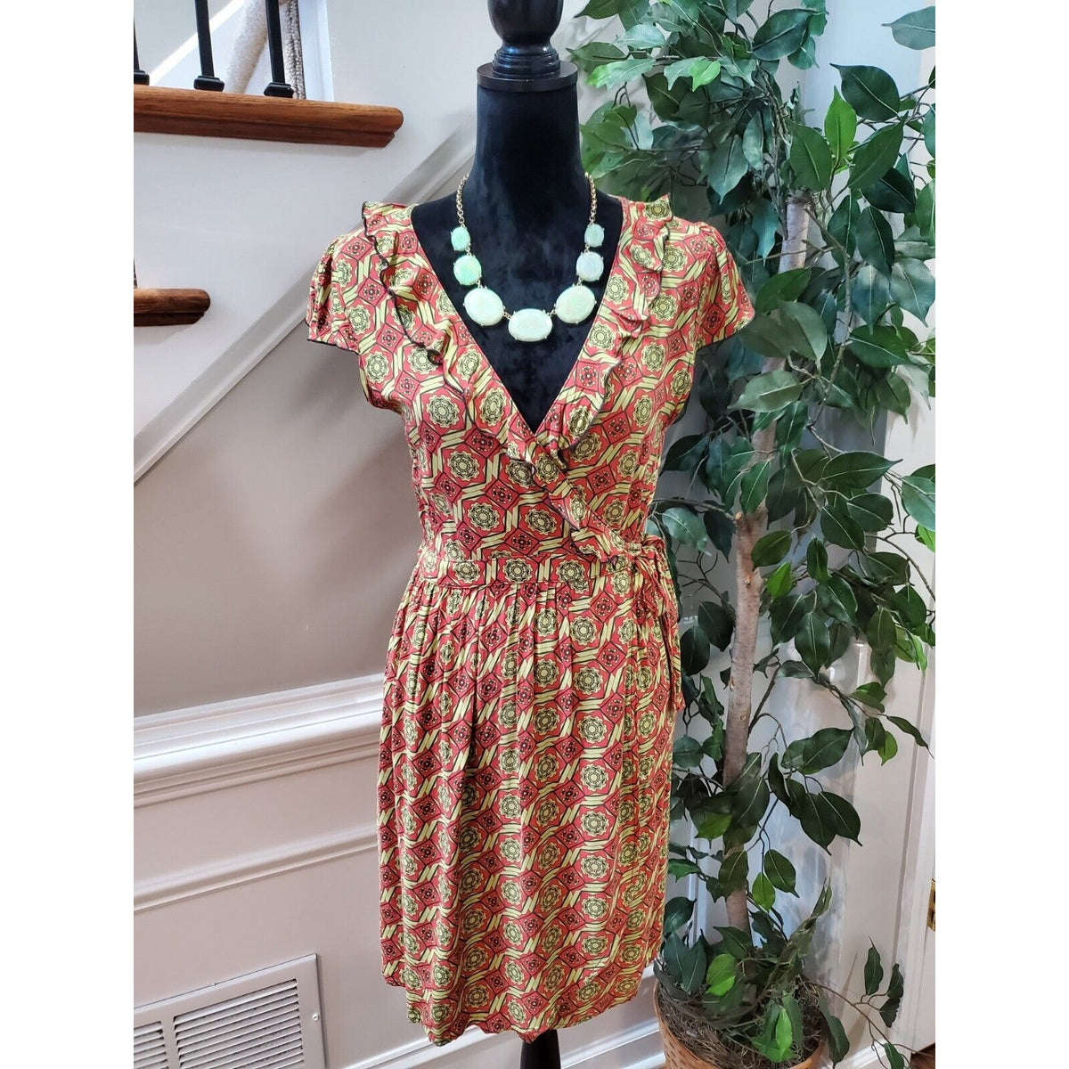 Matilda Jane Serendipity Women’s Cheerio Wrap dress Size Small