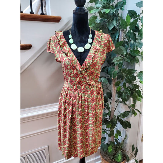 Matilda Jane Serendipity Women’s Cheerio Wrap dress Size Small
