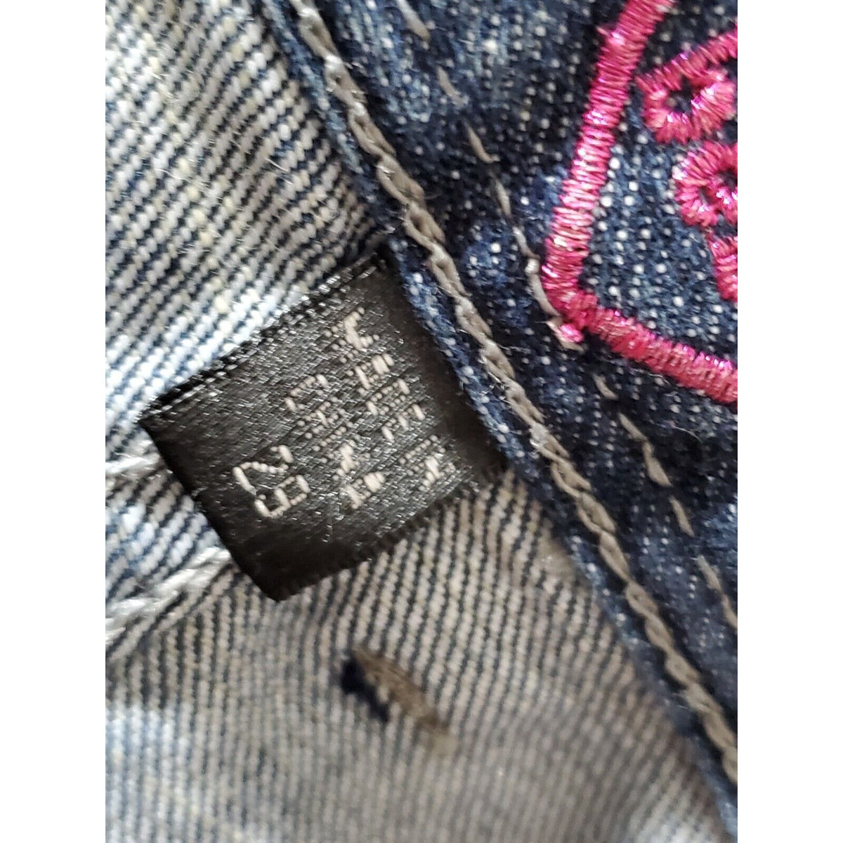 2b bebe Women's Blue Denim Pockets Skinny Leg Distressed Skinny Jeans Size 29