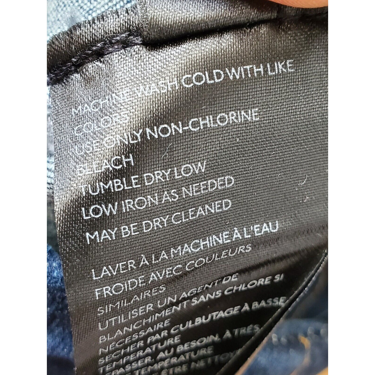 Free People Feel Like Sunshine Blue Denim Cotton Dark Wash Jeans Pant Size 24