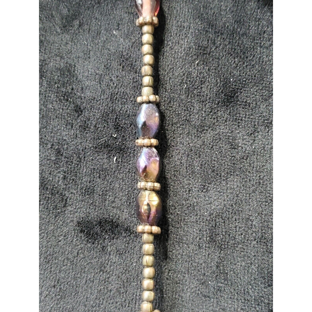 Assorted Stone Beaded Strand Faux Gemstones Long Necklace