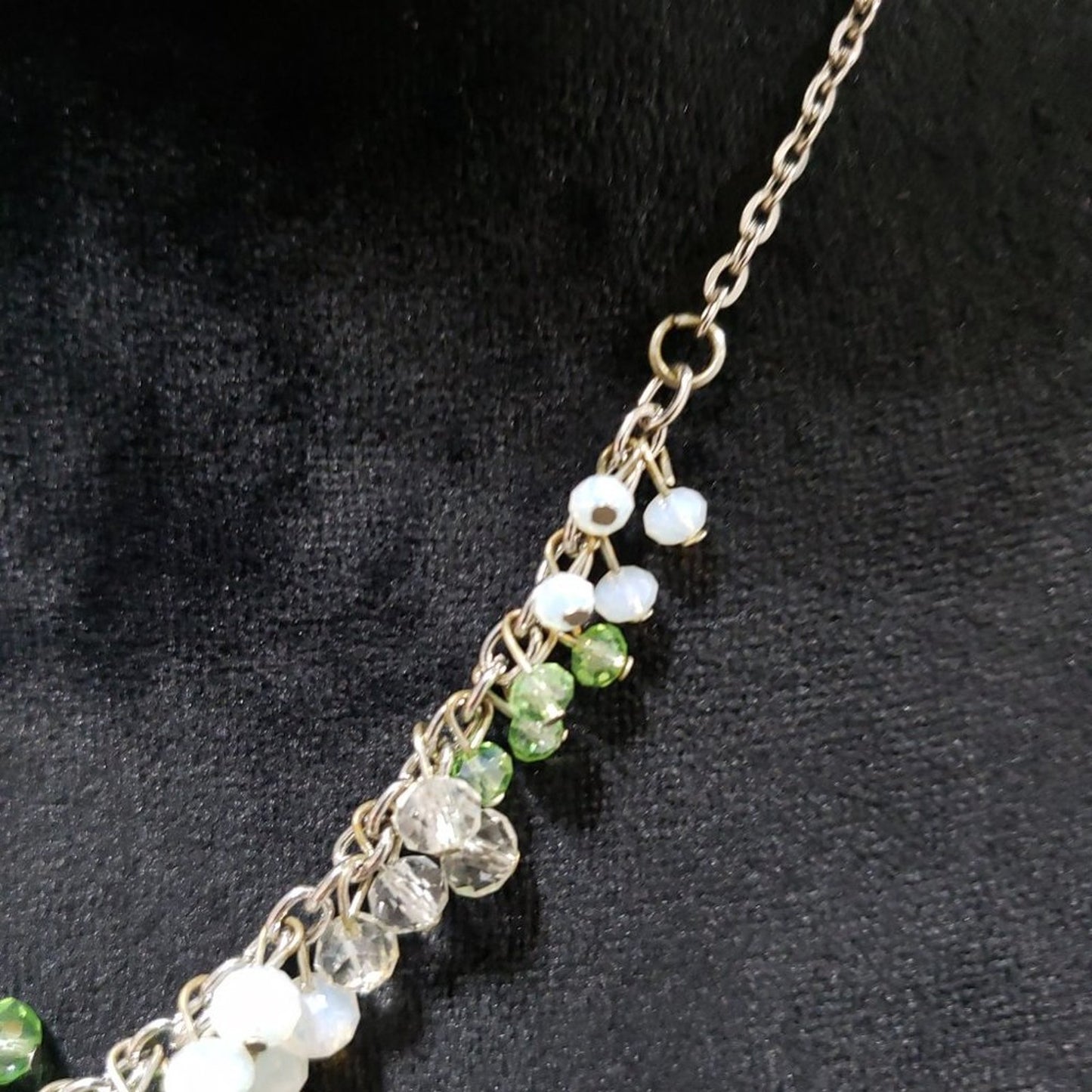 Women's Modern Beautiful Multicoloured Gemstone Fashion Teardrop Necklace