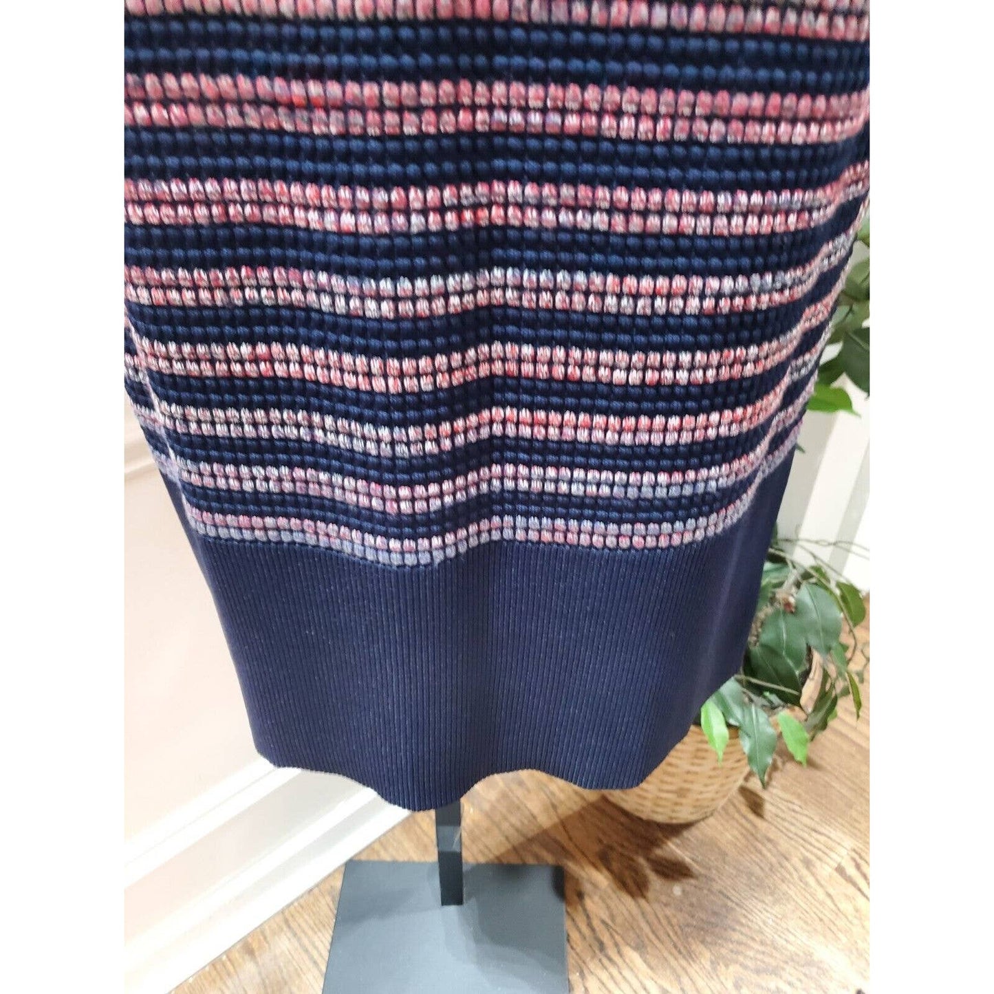 Rachel Roy Cold Shoulder Polyester Round Neck Midi Length Dress 1X