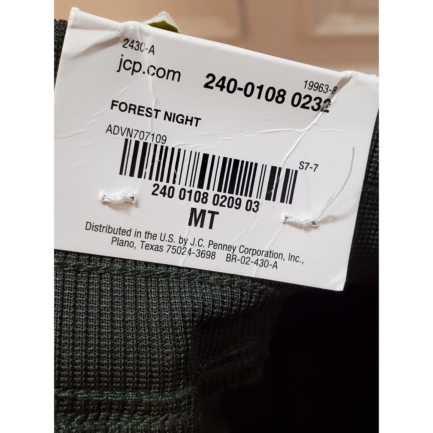 Made for Life Women Green Polyester Mid Rise Pull on Comfort Waist Pant Size MT