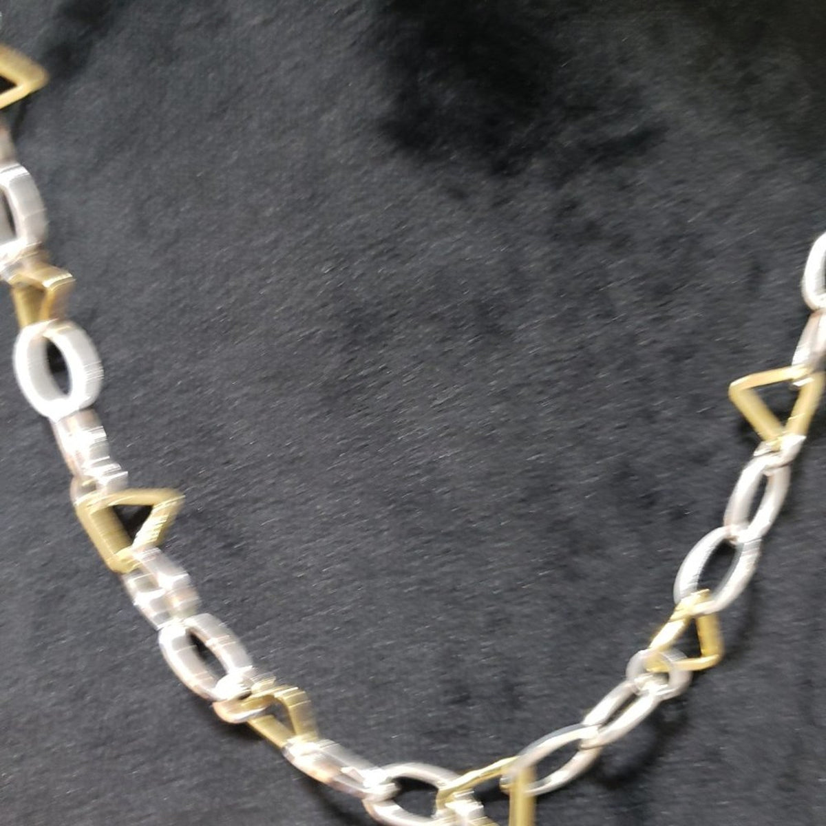Women's Fashion Personalized Gold Plated Geometric Circle Chain Necklace