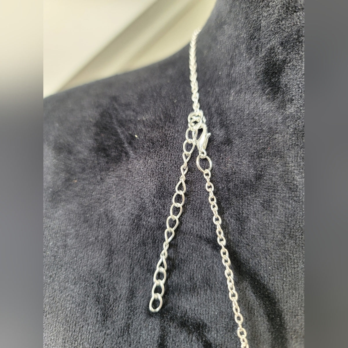 Long Red Pendant Necklace
