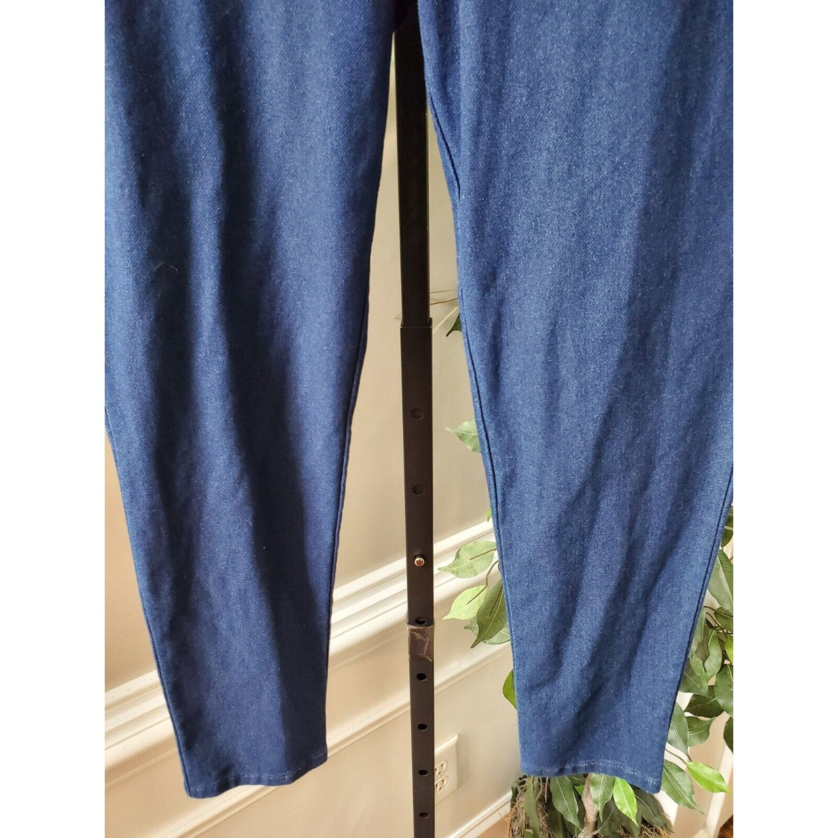 Nordstrom Womens Blue Denim Cotton Comfort Waist Leggings Jeans Pant Size Medium
