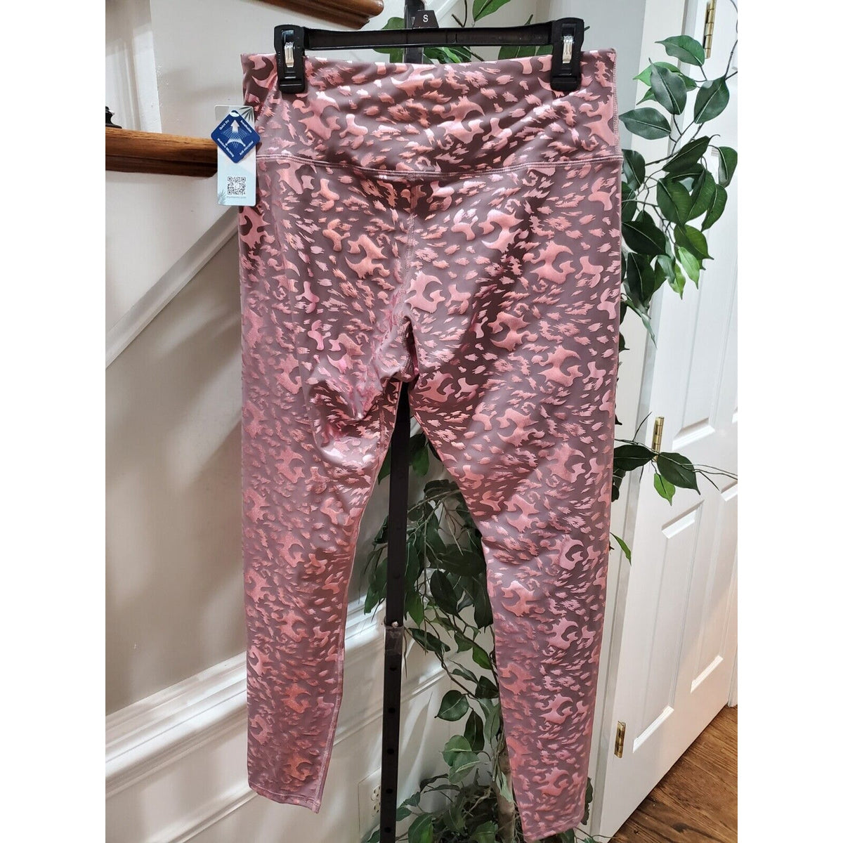 My Charmo Womens Pink Nylon Casual Elastic Waist Activewear Leggings Size XL