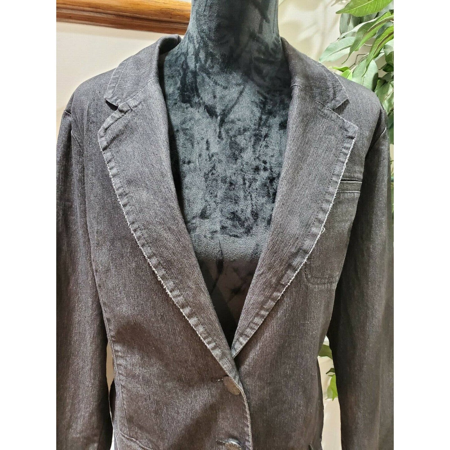 Avenue Jeans Women's Cotton Long Sleeve Single Breasted Jacket Blazer Size 18/20