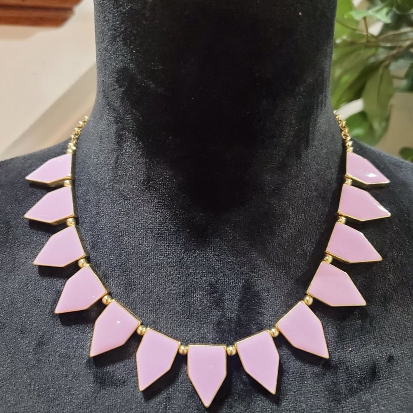 Baublebar Womens Trillionaire Crystal Deco Choker Necklace