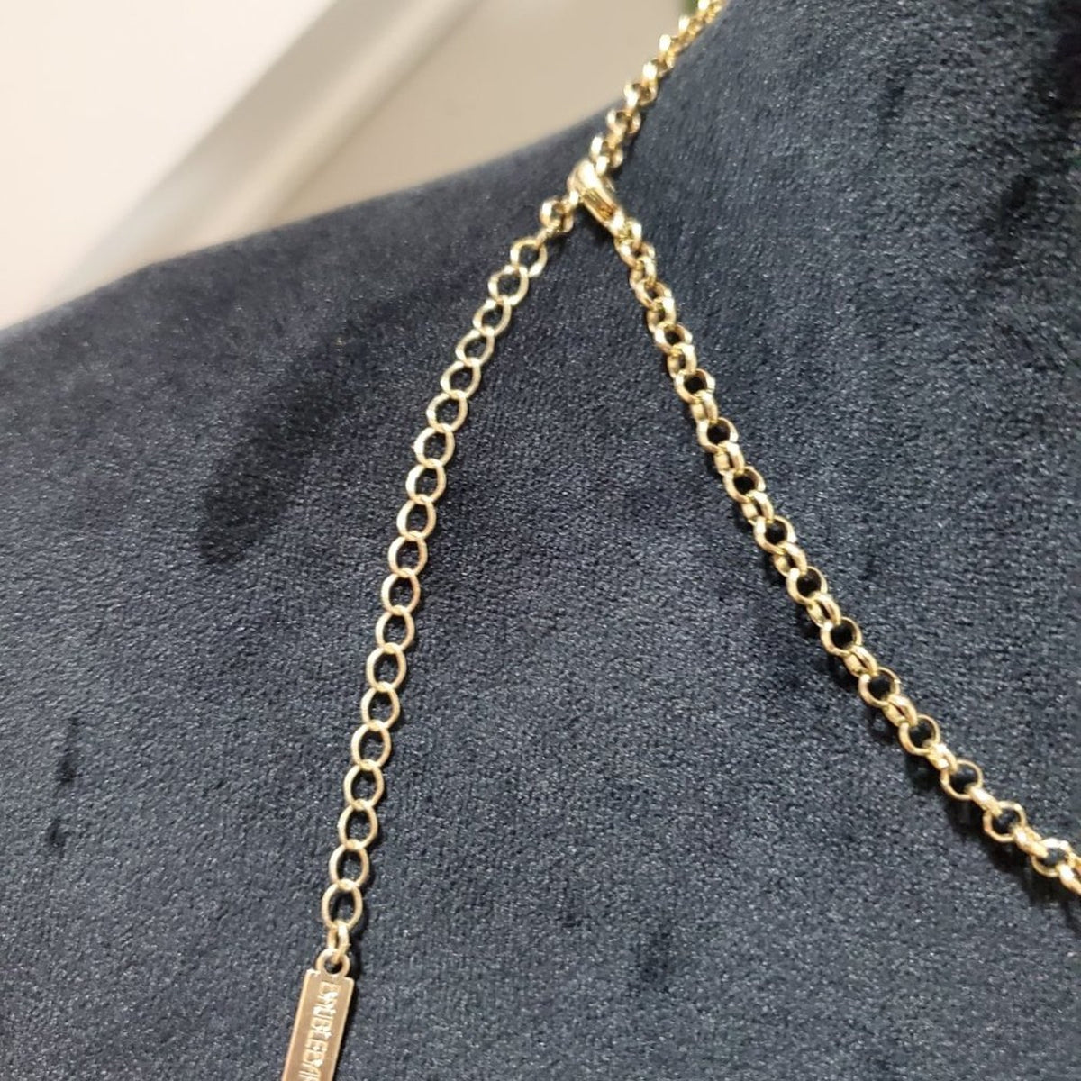 Baublebar Womens Trillionaire Crystal Deco Choker Necklace