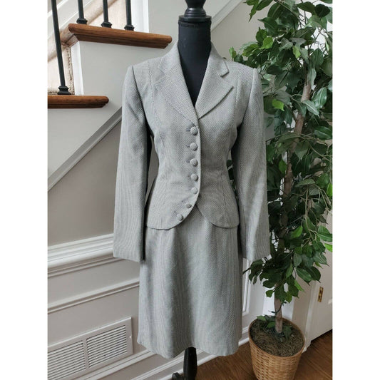 JH Collectibles Women's Polyester Long Sleeve 2 Pieces Blazer & Skirt Suits 6