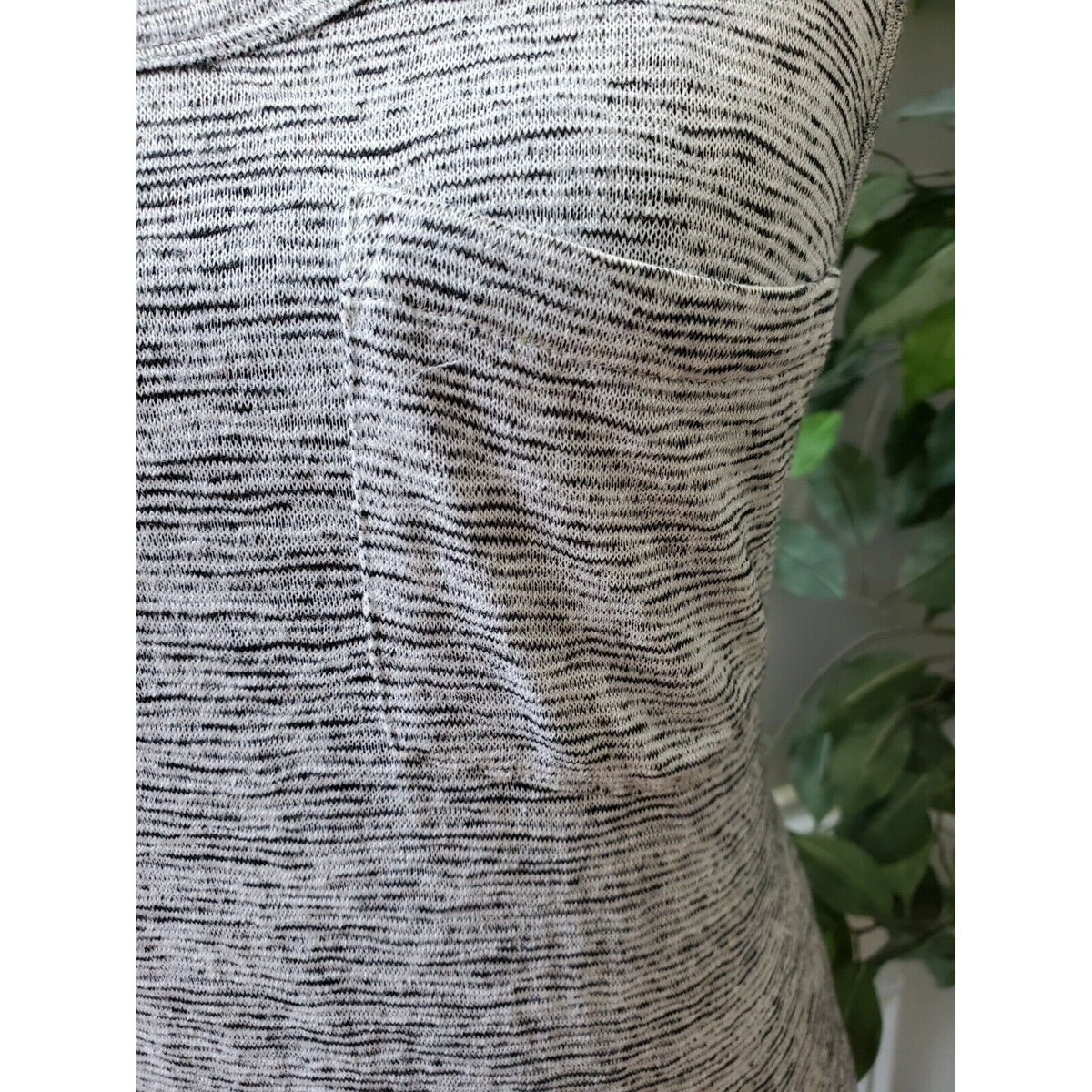 J. Crew Women's Gray 100% Modal Scoop Neck Sleeveless Knee Length Dress Size S