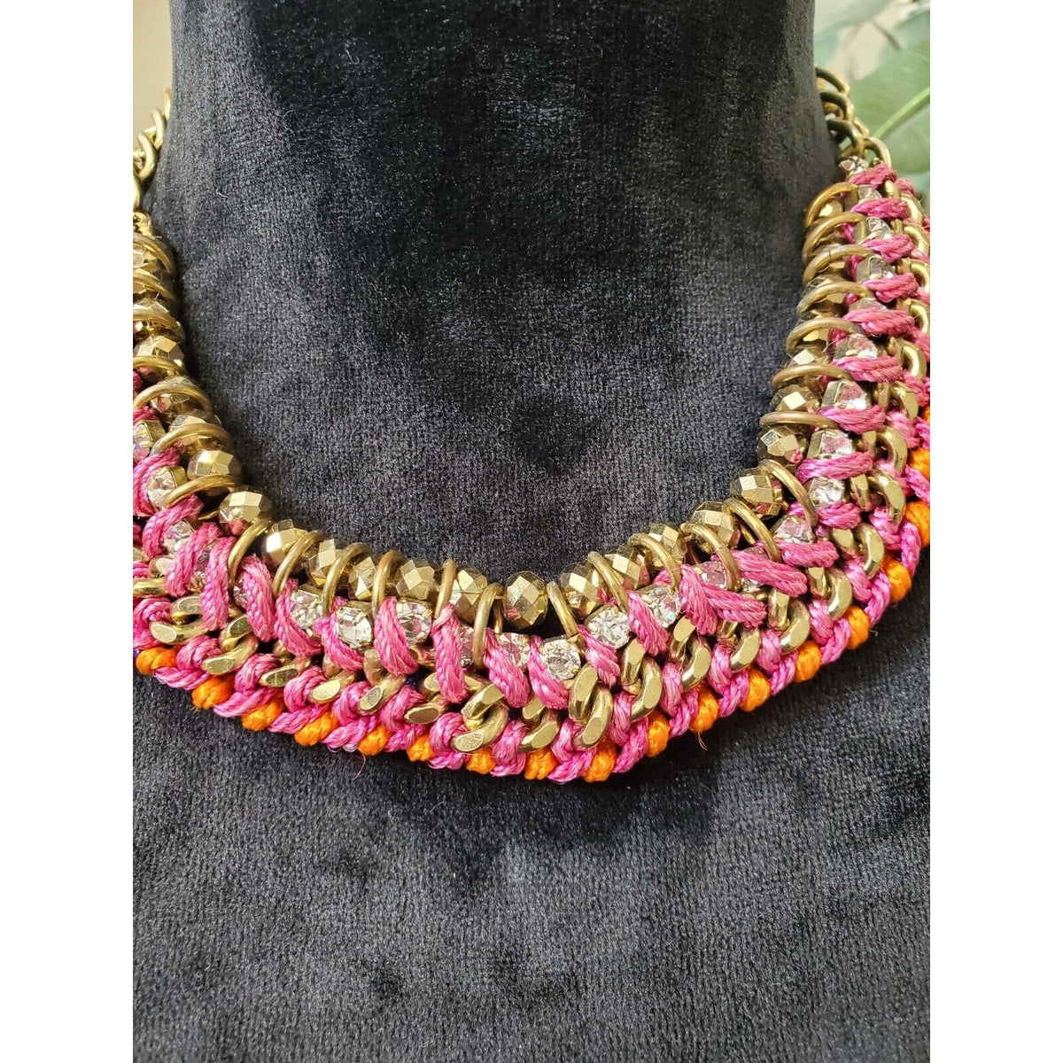 Women's Colorful Fashion Ethnic Beads Collar Choker Necklace
