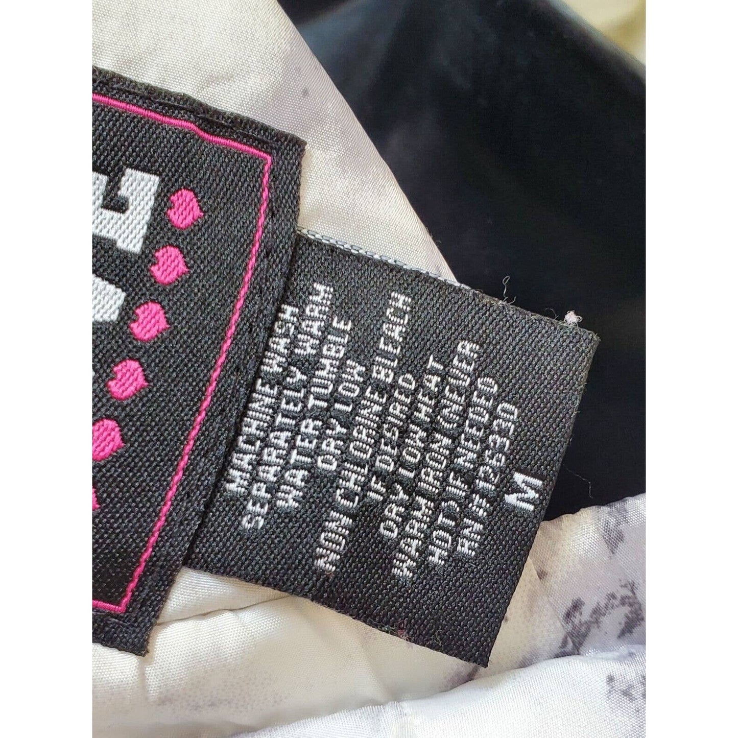 Love Love Love Women's White Polyester Long Sleeve Top & Pant 2 Pc's Medium