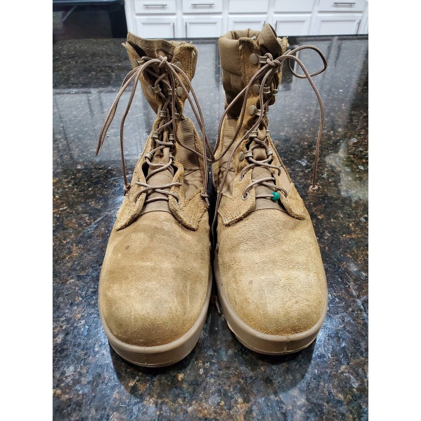 Vibram Brown High Top Safety Toe Ultra-light Combat Boots Military Boots Size 9