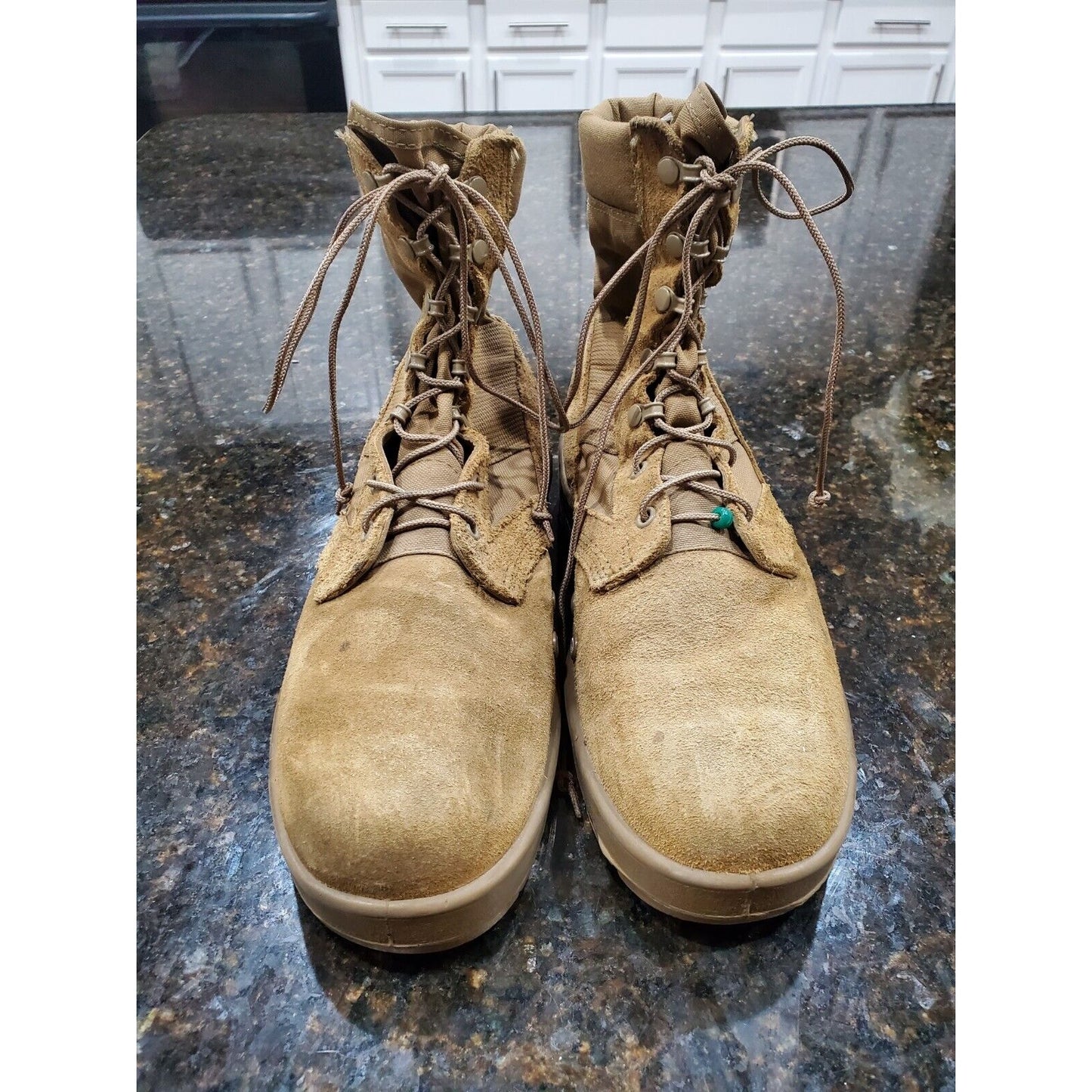 Vibram Brown High Top Safety Toe Ultra-light Combat Boots Military Boots Size 9