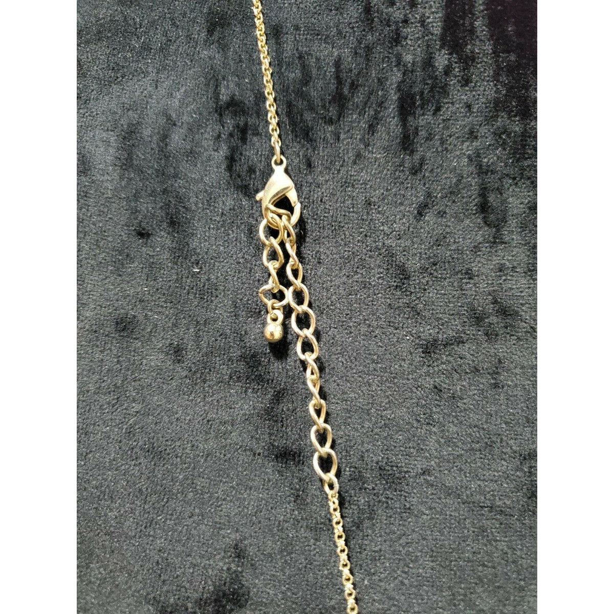 Women's Single Strand Necklace with Pink Stone