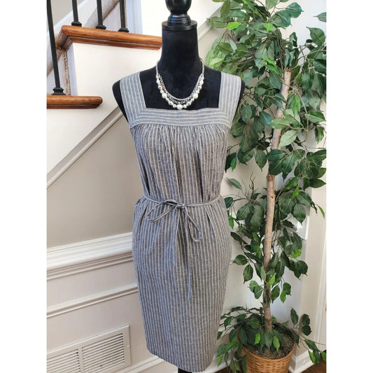 Universal Thread Women's Black Square Neck Sleeveless Knee Length Dress Size 2XL