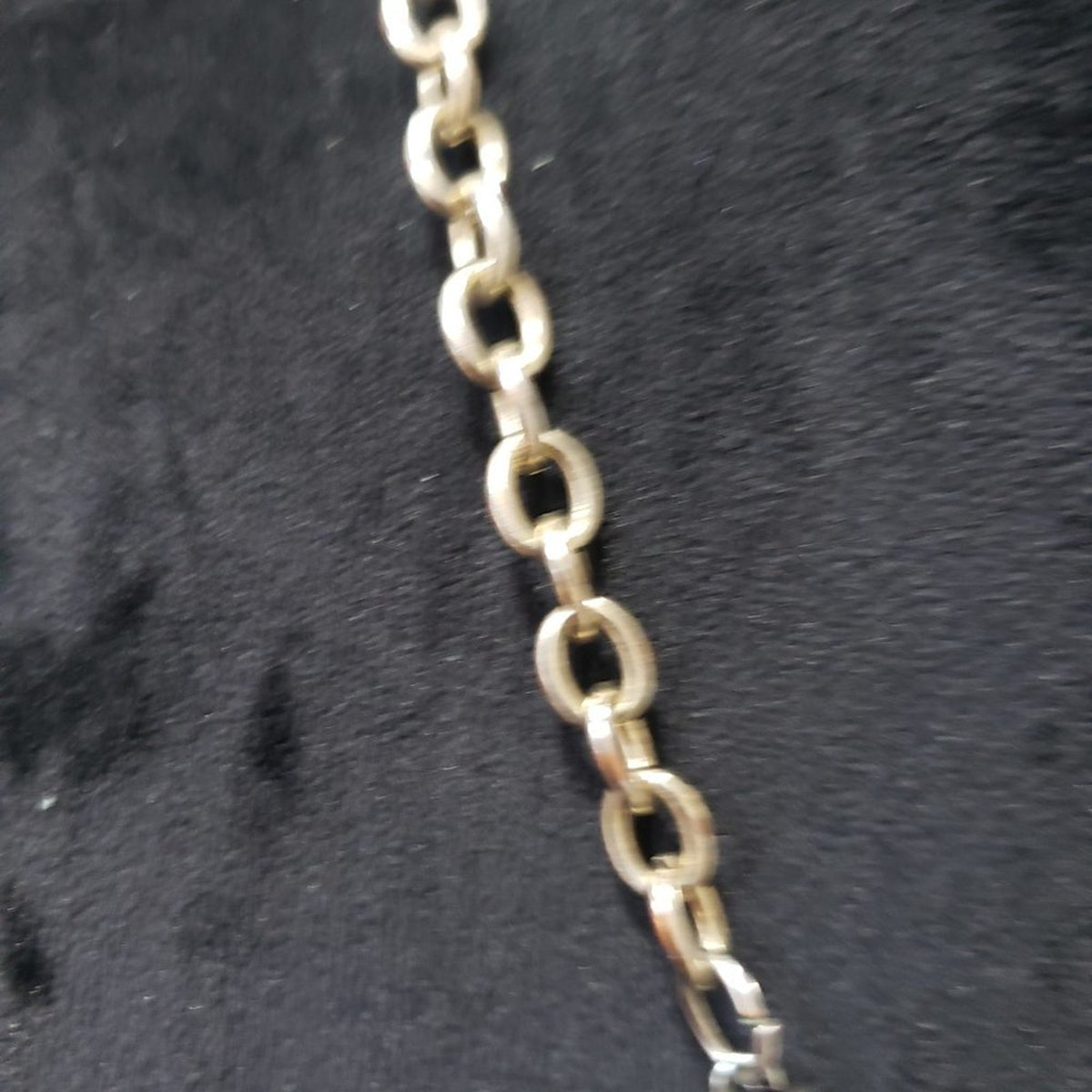 Charter Club Women's Black Beaded Flower Gold Chain Adjustable Chain Necklace