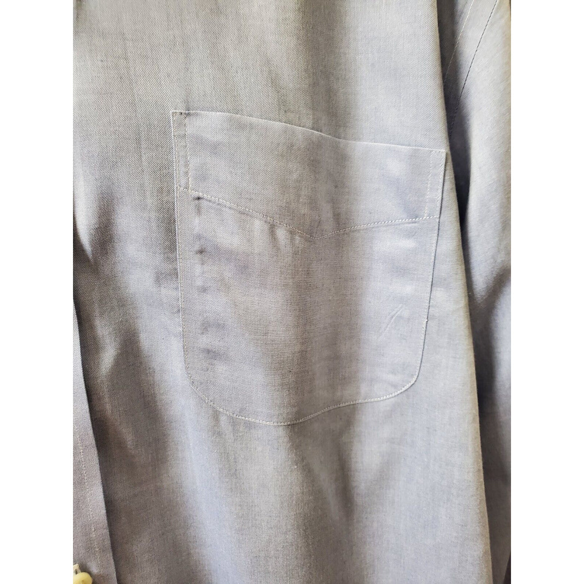 Lauren Ralph Lauren Men's Blue Cotton Classic Fit Button Down Casual Shirt XL