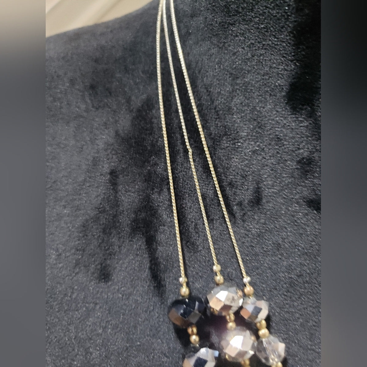 Triple Layer Beaded Multicolor Necklace