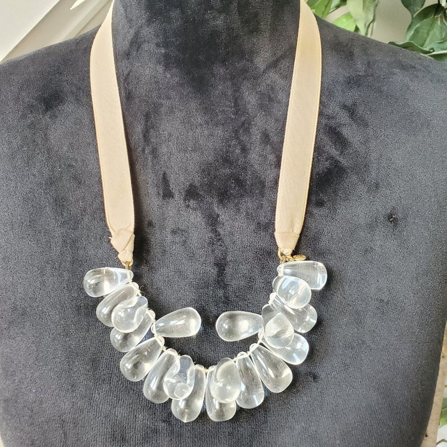 J.Crew Women's Crystal Beads Collar Necklace Fashion Jewelry Necklace