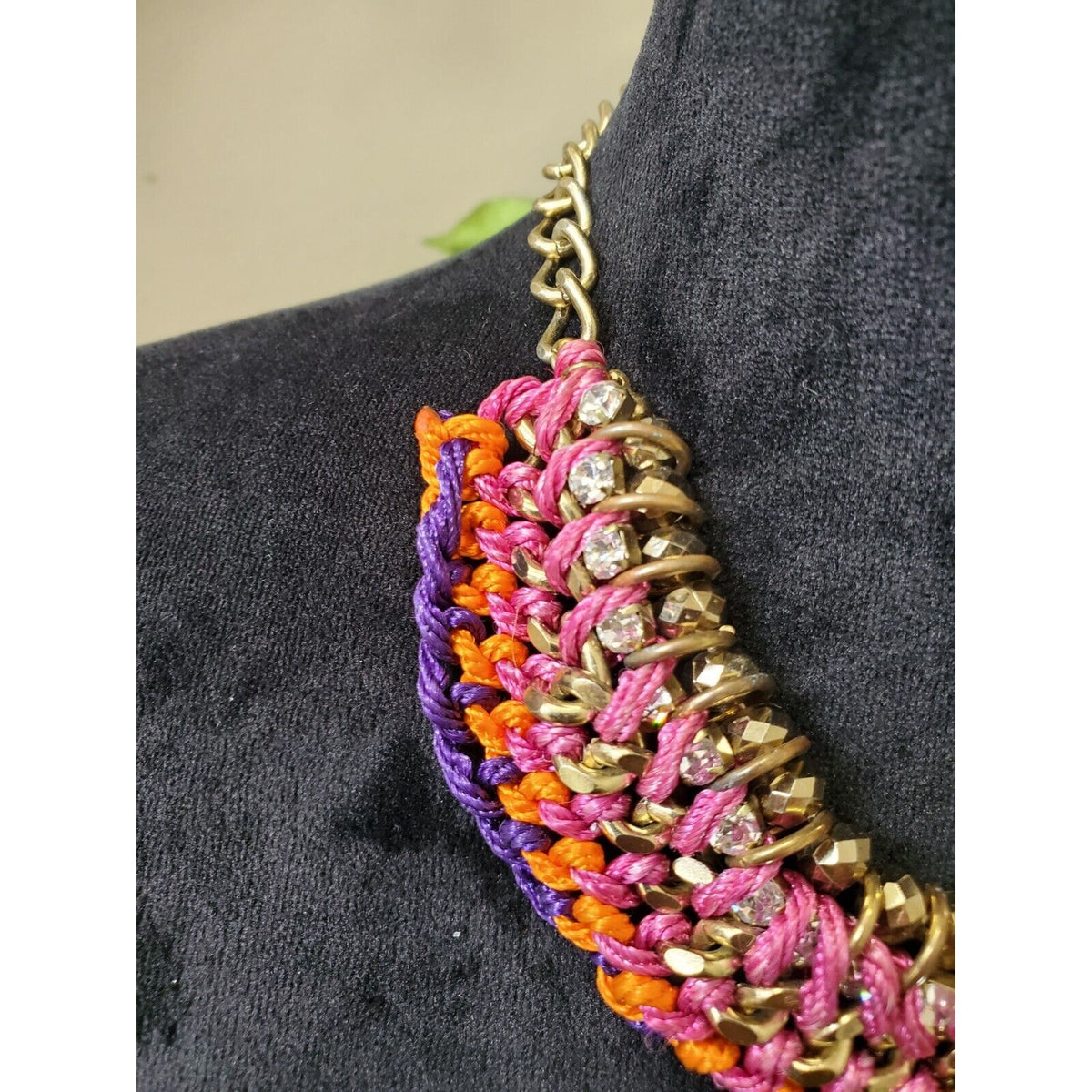 Women's Colorful Fashion Ethnic Beads Collar Choker Necklace