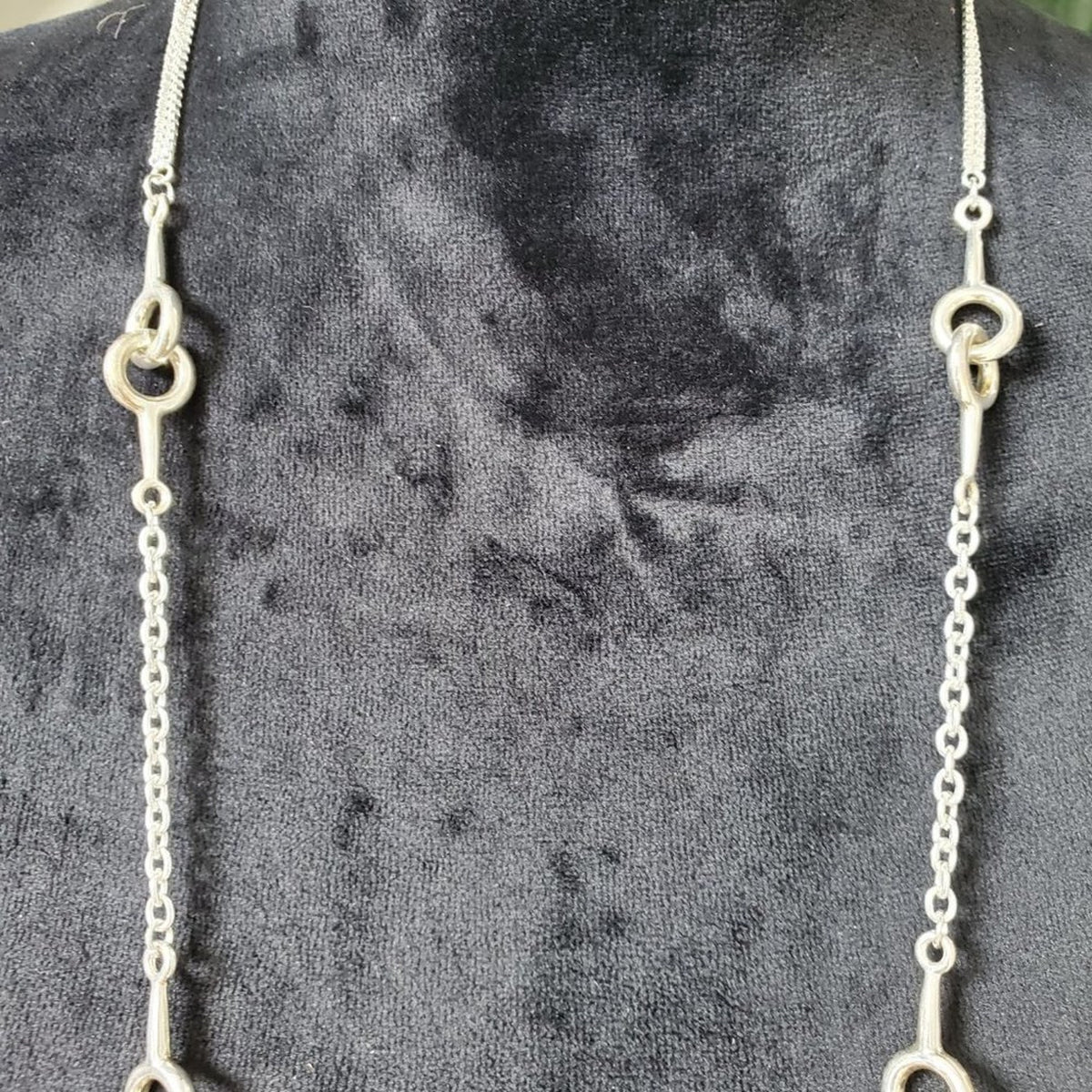 Alfani Women's  Silver And Gold Tone Chain with Lobster Clasp Necklace