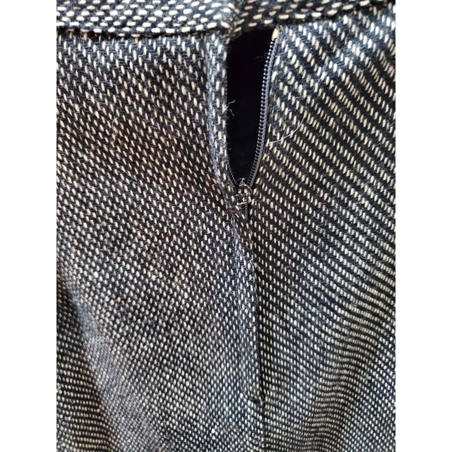 Vintage ONNA Collection Gray Wool Single Breasted Blazer & Skirt 2 Pc's Suit M