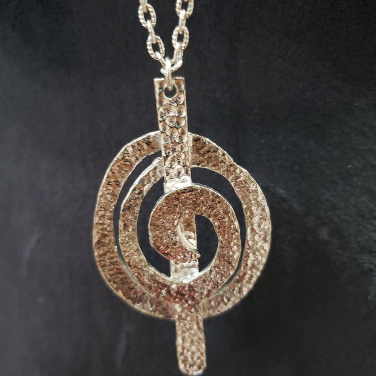 Womens Fashion Gold Round Drop Pendant Teardrop Necklace Jewellery