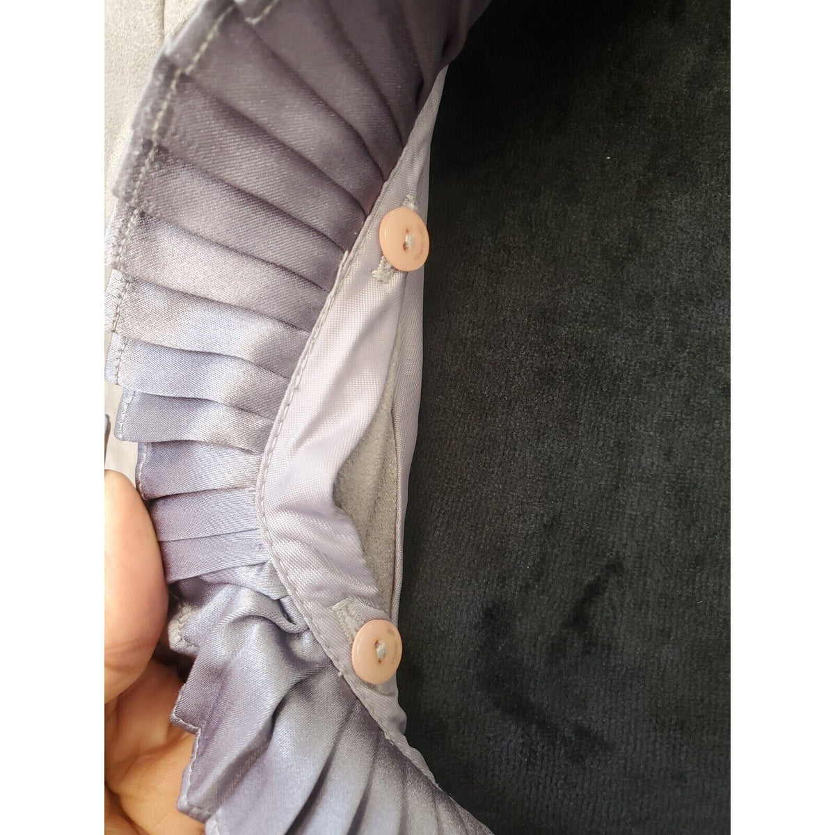 Kenneth Lady Women's Purple Polyester Long Sleeve One Button Blazer Size 40