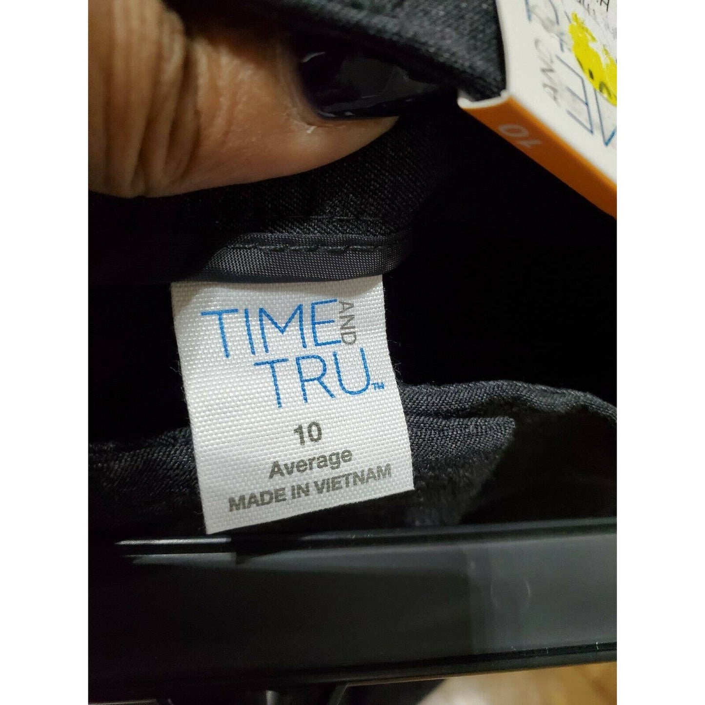 Time and Tru Women's Gray Polyester Millennium Constructed Dress Pants Size 10