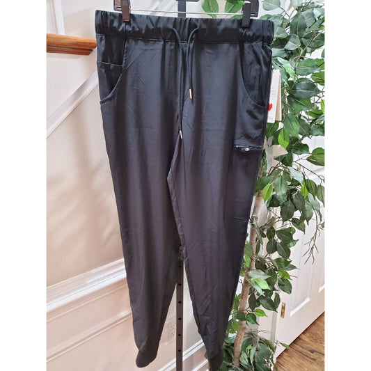 New York Laundry + MEDics Scrubs Jogger Pants Size L Drawstring Waist Pockets