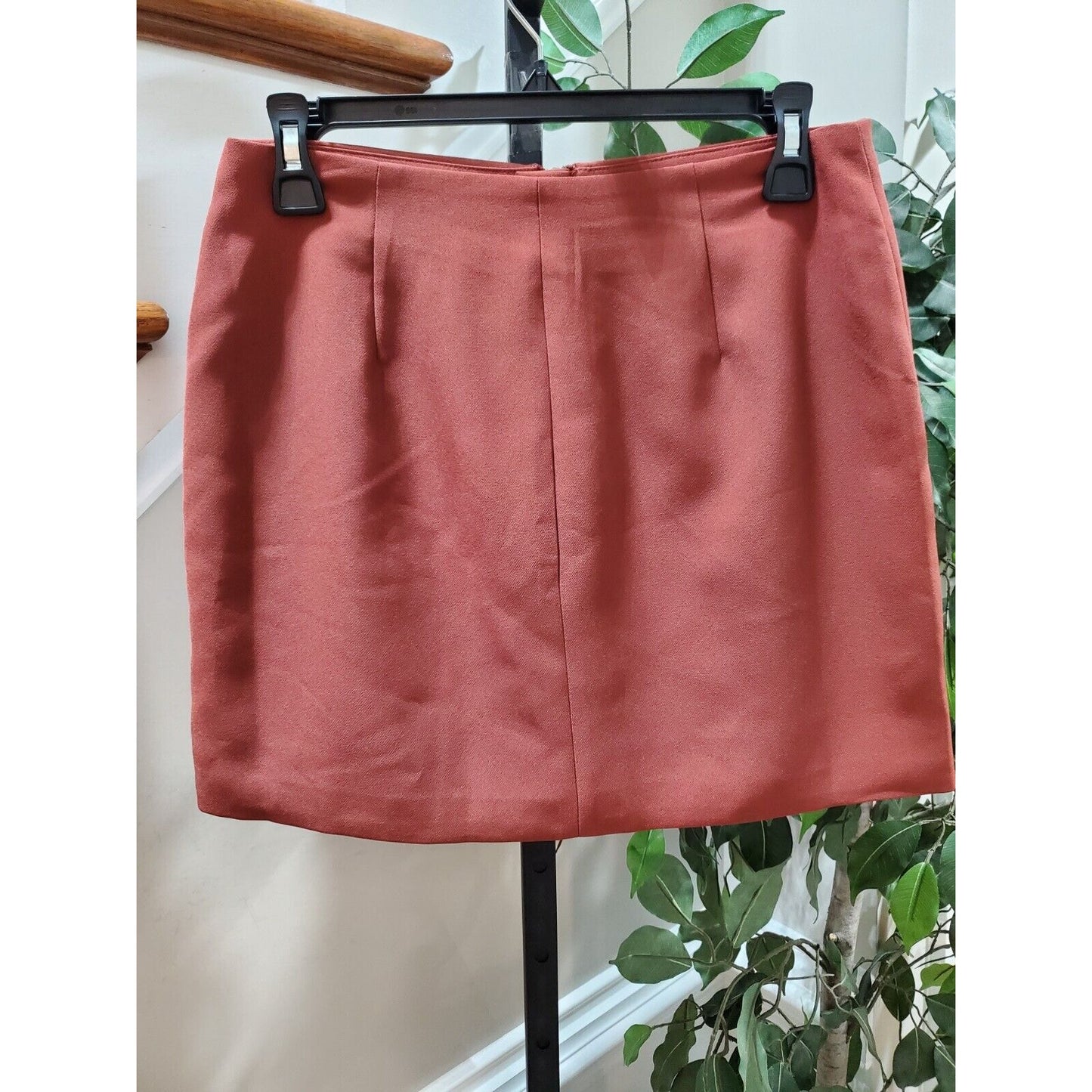Forever21 Women's Brown Polyester Casual Pencil & Straight Mini Skirt Medium