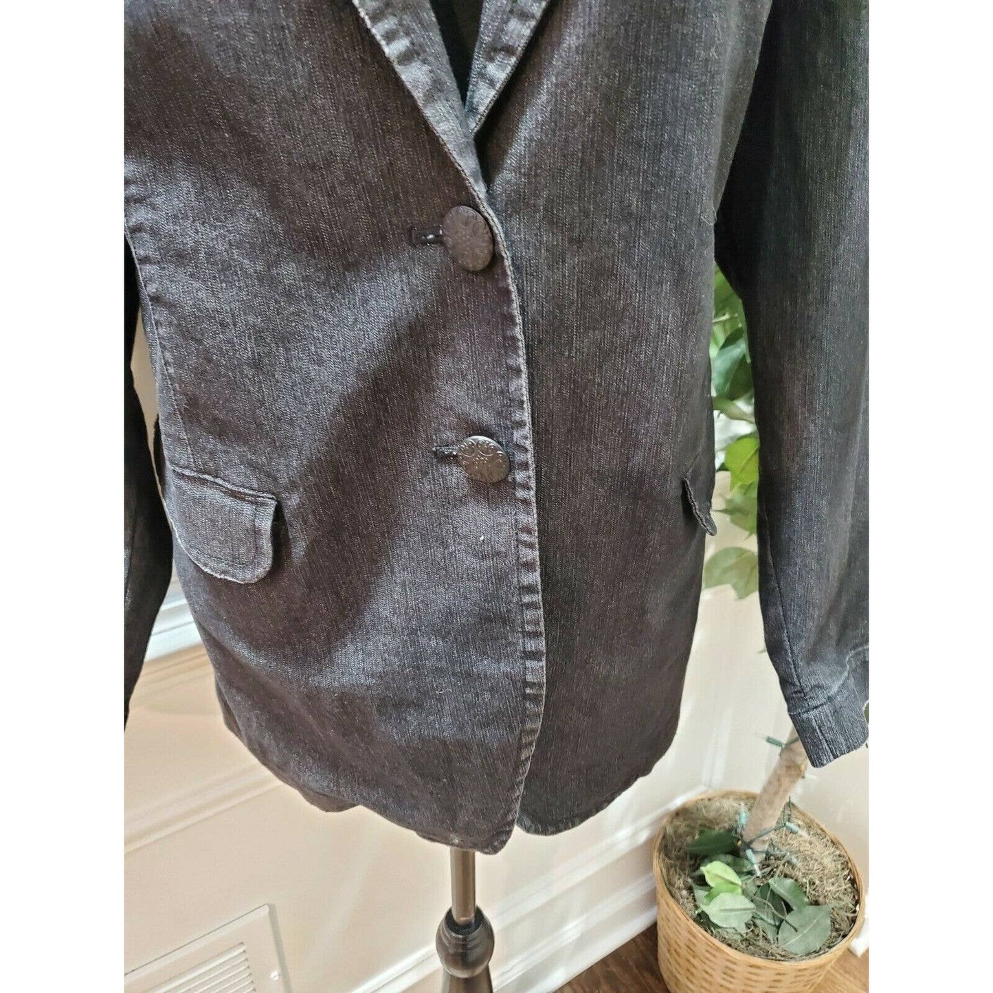 Avenue Jeans Women's Cotton Long Sleeve Single Breasted Jacket Blazer Size 18/20