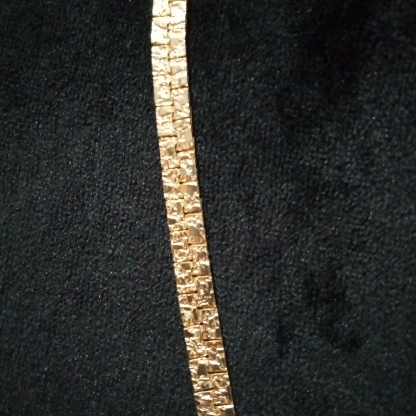 Womens Modern Fashion Elegant Chunky Gold Tone Chain Collar Necklace