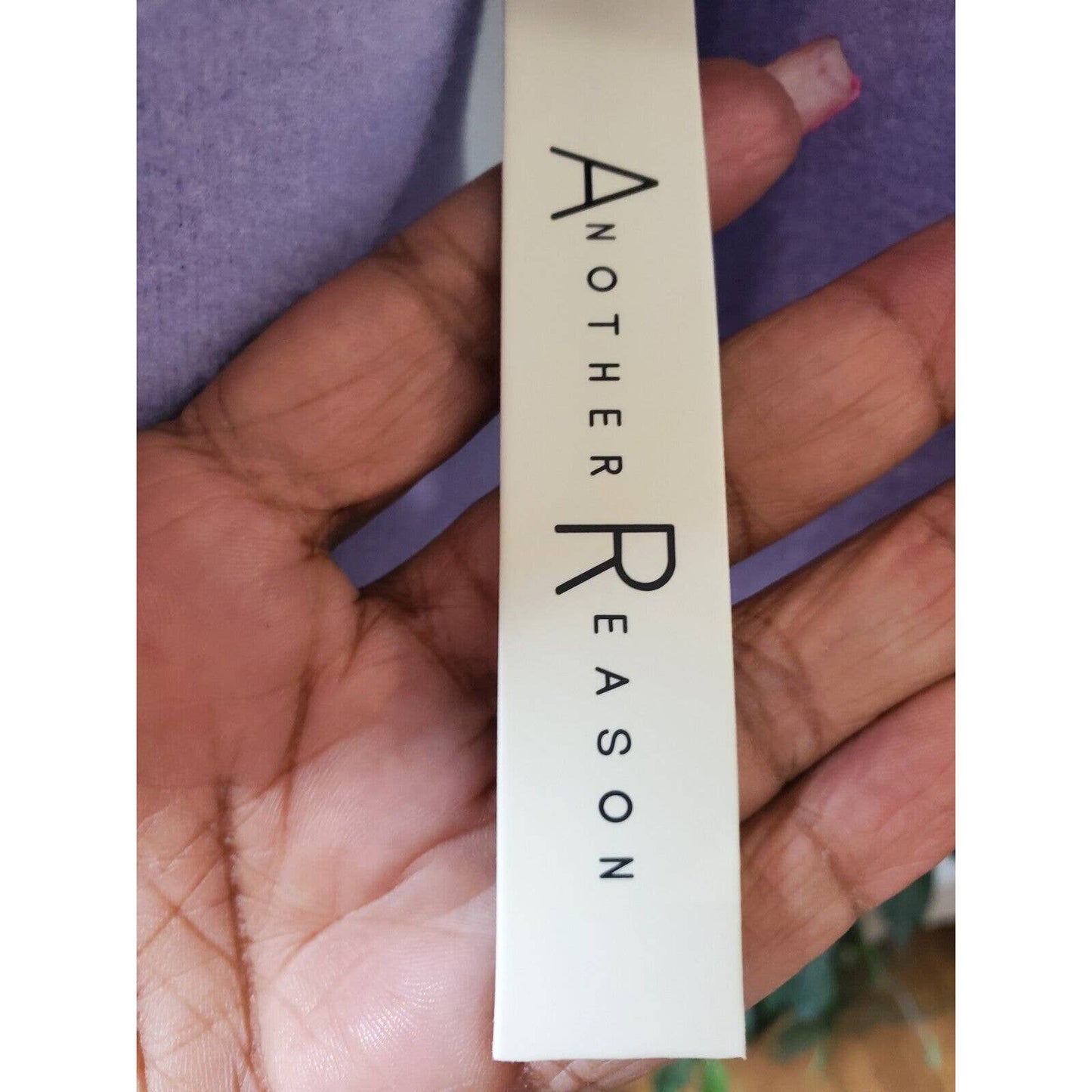 Another Reason Women's Purple Polyester High Neck Long Sleeve Pullover Sweater M